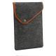Flat felt bag computer bag