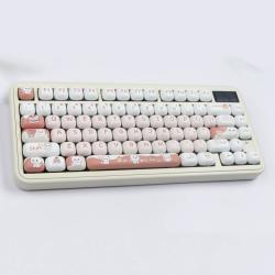 Cartoon Cute Dessert Cat Sublimation Key Cap