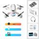 Mini Aerial Photography Gradient LED Remote Control Plane