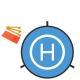 55cm  110Apron 75Cm Portable Folding 90Cm Landing Pad Apron UAV Outdoor Coordinate Pad