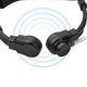 Cell Phone Throat Microphone Headset Throat Shock Headset Headset Cable