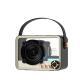 Glass Bluetooth Speaker Portable Mini Outdoor USB Charging