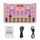 Version X66 M998 Sound Card For Live Show KTV Microphone Full Set