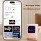 Retro Small Computer Lyrics Speaker Table Clock Wireless Bluetooth Speaker