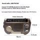 Hand Portable Radio Solar Power Generation Outdoor Bluetooth Speaker