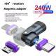 240W Magnetic TypeC Adapter PD30 Fast Charge Line