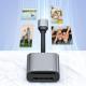MSSD 2-in-1 For Camera Card Mobile Phone Tablet High-speed Card Reader