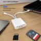 Type-c Mobile Phone Tablet SDTF Camera Memory Card Reader USBOTG Adapter Cable