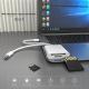 Type-c Mobile Phone Tablet SDTF Camera Memory Card Reader USBOTG Adapter Cable