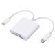Type-c Mobile Phone Tablet SDTF Camera Memory Card Reader USBOTG Adapter Cable