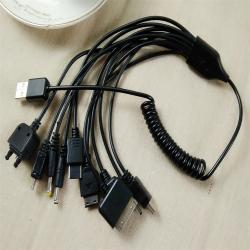 Multi-Function Mobile Phone Charging Cable Ten In One