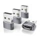 Usb To Typec Adapter Port Female Connector PD Fast Charge Data Cable Converter