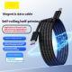 Magnetic Mobile Phone Tablet Fast Charge Storage Data Cable