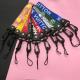 25cm Wide Short Mobile Phone Lanyard 2-in-1 Hooks Fashion Brand ID Card Holder Wrist Strap