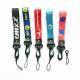 25cm Wide Short Mobile Phone Lanyard 2-in-1 Hooks Fashion Brand ID Card Holder Wrist Strap