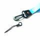 25cm Wide Short Mobile Phone Lanyard 2-in-1 Hooks Fashion Brand ID Card Holder Wrist Strap