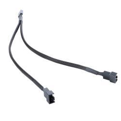 Temperature Controlled Cooling Fan 4-pin Motherboard With Mesh And CPU Adapter Cable