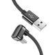 Braided Charging U-shaped Nylon Type-C Elbow Data Cable