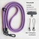 Mobile Phone Lanyard Crossbody Can Back Anti-lost Rope Drop-resistant Sling