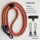 Mobile Phone Lanyard Crossbody Can Back Anti-lost Rope Drop-resistant Sling