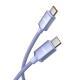 120W Fast Charge 6A Double USB Type-C Cable