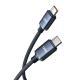 120W Fast Charge 6A Double USB Type-C Cable