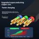 Telescopic Three-in-one Fast Charge Data Cable