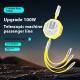 Telescopic Three-in-one Fast Charge Data Cable