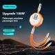 Telescopic Three-in-one Fast Charge Data Cable
