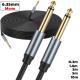 65mm Audio Cable Amplifier Microphone Cord