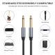 65mm Audio Cable Amplifier Microphone Cord
