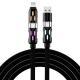 Expansion Adapter Real Silicone Data Four-in-one Car Charging Cable