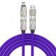 Expansion Adapter Real Silicone Data Four-in-one Car Charging Cable