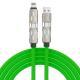 Expansion Adapter Real Silicone Data Four-in-one Car Charging Cable
