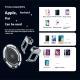 New Mi Mo Mobile Phone Semiconductor Radiator AI Intelligent Frequency Conversion Cooling Magnetic Back Splint Magnetic Wireless Fast Charging
