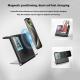 Magnetic Charging Digital Clock Folding Five-in-one Wireless Charger