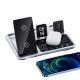 Multifunctional Wireless Fast Charging Clock Mobile Phone Folding Bracket Portable
