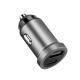Car Phone Charger Fast Charge PD Car Charger Mini Metal Car Cigarette Lighter