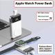 Mini-portable Digital Display Wireless Magnetic Power Bank