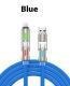 240W Colorful Breathing Light Four-in-one Fast Charge Line