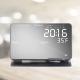 Two-in-one Wireless Rechargeable Alarm Clock 15W Thermometer