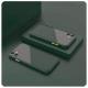 Frosted lens protection phone case