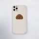 Embroidered Teddy Head Plush Phone Case