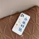 Good luck forever embroidery phone case