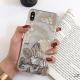Bronzing rose banana leaf phone case