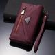 Multifunctional zipper phone case