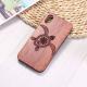 Cherry wood and TPU mobile phone case