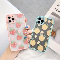Candy color fruit phone case