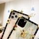 Compatible with Apple , Marbled Gold Foil Epoxy Phone Case