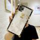 Compatible with Apple , Marbled Gold Foil Epoxy Phone Case